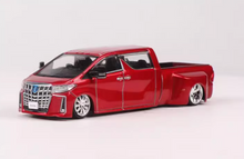 Load image into Gallery viewer, GCD 1:64 Red Alphard Pickup Truck VIP Sports Model Diecast Metal Car New