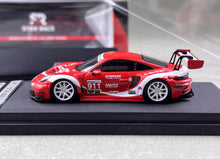 Load image into Gallery viewer, SR 1:64 Red 911 GT3 R Racing Sports Model Diecast Metal Car New Collection