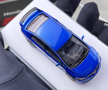Load image into Gallery viewer, MH 1:64 Blue JDM Civic Type R FD2 Racing Sports Model Diecast Metal Car BN