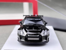 Load image into Gallery viewer, MC 1:64 Plating Gray LB GTR R35 Racing Sports Model Diecast Metal Car New Collection