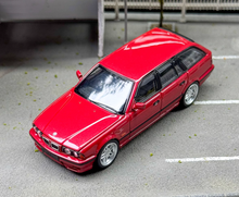 Load image into Gallery viewer, Mortal 1:64 Red E34 Touring Wagon Standard Sports Model Diecast Metal Car New Collection