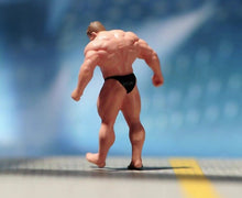 Load image into Gallery viewer, 1:64 Painted Figure Model Miniature Resin Diorama Sand Muscle Man Sexy Girl Lady