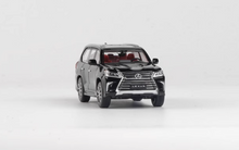 Load image into Gallery viewer, JKM 1:64 Black 2016 LX570 SUV Off Road Sports Model Diecast Metal Car New