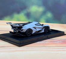 Load image into Gallery viewer, SCArt 1:64 Gray Intensa Emozione IE Racing Sports Model Diecast Metal Car New