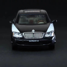 Load image into Gallery viewer, SH 1:64 Black 62S Maybach Luxury Sedan Model Diecast Metal Car New