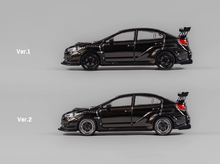Load image into Gallery viewer, CM 1:64 Plating Black Impreza STI Varis Sports Model Diecast Metal Car New Collection