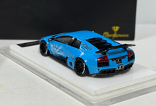 Load image into Gallery viewer, Onemodel 1:64 Blue LP670-4 Murcielago LB Sports Model Diecast Resin Car New Collection