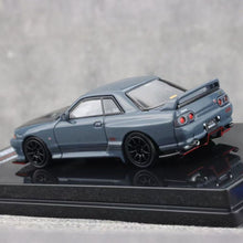 Load image into Gallery viewer, Inno 1:64 Gray Skyline GTR R32 Top Secret Sports Model Diecast Metal Car New Collection