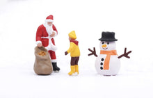Load image into Gallery viewer, 1:64 Painted Figure Model Miniature Resin Diorama Sand Santa Christmas Kids Toy