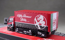 Load image into Gallery viewer, MT 1:64 Red Romeo H300 Box Truck Custom Sports Model Diecast Metal Car New Collection
