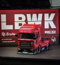 Load image into Gallery viewer, GCD 1:64 Red UD Quon LBWK Truck Tractor #5 Sports Model Diecast Metal Car New Collection