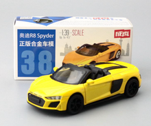Load image into Gallery viewer, CCA 1:39 AUDI R8 Spyder Convertible Racing Sports Model Toy Diecast Metal Car BN