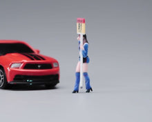 Load image into Gallery viewer, 1:64 Painted Figure Model Miniature Resin Diorama Signboard Model Lady Sand Hot