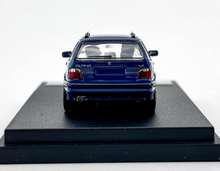 Load image into Gallery viewer, Mortal 1:64 Blue Alpina B8 E36 Wagon Sports Model Diecast Metal Car New Collection