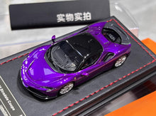 Load image into Gallery viewer, U2 1:64 Purple SF90 Stradale Coupe Hard Top Sports Model Diecast Resin Car New Collection
