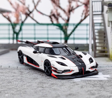 Load image into Gallery viewer, Scalemini 1:64 White One 1 Super Racing Sports Model Diecast Resin Car