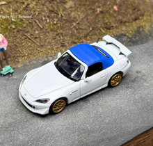 Load image into Gallery viewer, MH 1:64 White JDM S2000 Type S Sports Model Diecast Metal Car New Collection