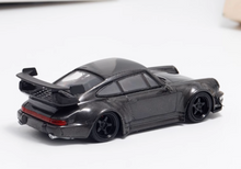 Load image into Gallery viewer, 1:64 Stock Black Carbon RWB 993 Classic Sports Model Diecast Metal Car New Collection