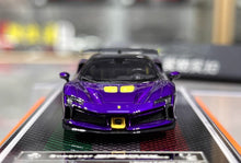 Load image into Gallery viewer, U2 1:64 Purple SF90XX Stradale Racing Sports Model Diecast Resin Car New Collection