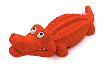 Load image into Gallery viewer, Dog Squeaky Toys Chew Rubber Crocodile Pet Play Fetch Reduce Anxiety Durable PET