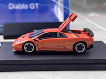 Load image into Gallery viewer, SH 1:64 Orange Diablo GT 1998 Racing Sports Model Diecast Metal Car New Collection