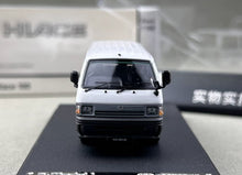 Load image into Gallery viewer, Model1 1:64 White Hiace Delivery Mini Van MK4 H100 Model Diecast Metal Car New Collection