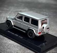Load image into Gallery viewer, AUTOart 1:64 Silver Benz AMG G63 ORV SUV Sports Model Car ABS BN