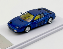Load image into Gallery viewer, XF 1:64 Blue Testarossa F110 Racing Sports Diecast Model Metal Car New Collection