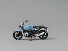 Load image into Gallery viewer, CM 1:64 Blue R nineT Man Figure Sports Model Diecast Metal Motorcycle New