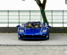 Load image into Gallery viewer, CM 1:64 Blue Utopia Super Racing Sports Model Diecast Metal Car New Collection