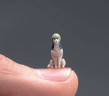 Load image into Gallery viewer, 1:64 Painted Figure Model Miniature Resin Diorama Toy Sand Puppy Dog Pet Beagle