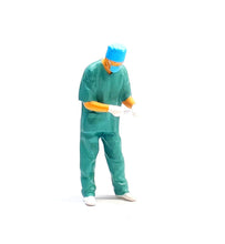 Load image into Gallery viewer, 1:64 Painted Figure Mini Model Miniature Resin Diorama Operating Doctors Patient