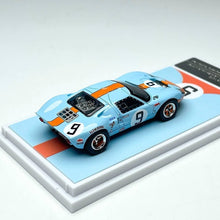 Load image into Gallery viewer, FY 1:64 Blue Gulf 1968 GT40 MK1 #9 Racing Sports Model Diecast Metal Car New Collection