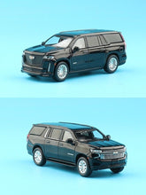 Load image into Gallery viewer, Masdi 1:64 Black Suburban Escalade Full Size SUV Model Diecast Metal Car New Collection