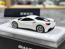 Load image into Gallery viewer, 1:64 CL White 488 GTB Hard Top Sports Model Diecast Resin Car New Collection