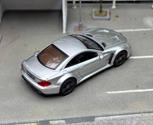 Load image into Gallery viewer, GUM 1:64 Silver SL65 AMG R230 Coupe Sports Model Diecast Metal Car New Collection