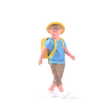 Load image into Gallery viewer, 1:64 Painted Figure Model Miniature Resin Diorama Sand Student Kids Boy Children New Collection