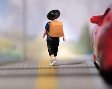 Load image into Gallery viewer, 1:64 Painted Figure Model Miniature Resin Diorama Sand Student Kids Boy Children New Collection