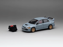Load image into Gallery viewer, CM 1:64 JDM Grey EVO Lancer 9 IX Engine Sports Model Diecast Metal Car New