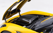 Load image into Gallery viewer, AUTOart 1:18 Yellow CORVETTE C7 ZR1 Racing Sports Model Diecast Metal Car