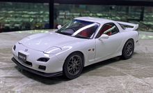 Load image into Gallery viewer, Polar Master 1:18 White RX7 FD Spirit R Engine Sport Model Diecast Metal Car
