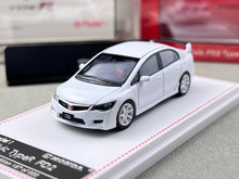 Load image into Gallery viewer, Model1 1:64 White Civic FD2 Type R Sports Model Metal Diecast Car New Collection