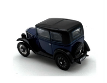 Load image into Gallery viewer, OXFORD 1:76 Blue Austin 7 RN Classic Vintage Model Diecast Metal Car New