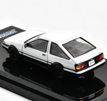 Load image into Gallery viewer, HJ 1:64 White Trueno AE86 Sports Model Diecast Metal Car New Collection