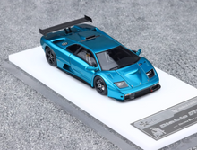 Load image into Gallery viewer, Fuelme 1:64 Blue Diablo GTR Racing Sports Model Diecast Resin Car New Collection
