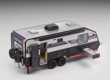Load image into Gallery viewer, XCARTOYS 1:64 Black Series HQ21 Off Road Trailer RV Model Diecast Metal Car