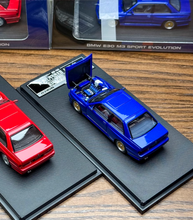 Load image into Gallery viewer, Mortal 1:64 Blue E30 M3 Coupe Sports Model Diecast Metal Car New Collection