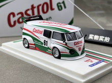 Load image into Gallery viewer, SC 1:64 White Green VW T1 Mini Van Widebody Sports Model Diecast Metal Car New Collection