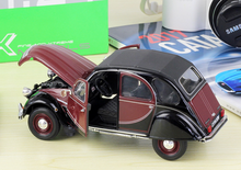 Load image into Gallery viewer, WELLY 1:24 2CV 6 Charleston Vintage Classic Model Diecast Metal Car Display