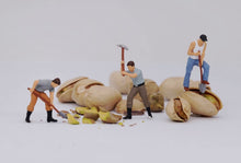 Load image into Gallery viewer, 1:64 Painted Figure Model Miniature Resin Diorama Workder Porter Handler Man Toy Collection